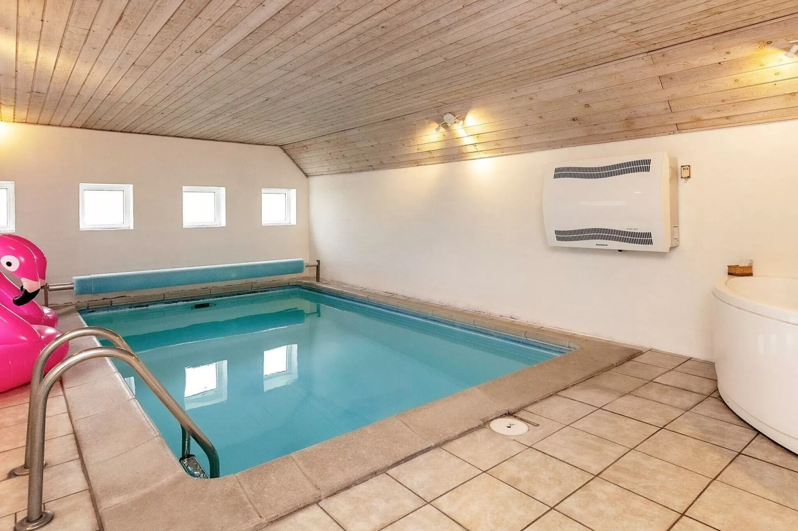 Luxe vakantiehuis in Blåvand met zwembad-Zwembad