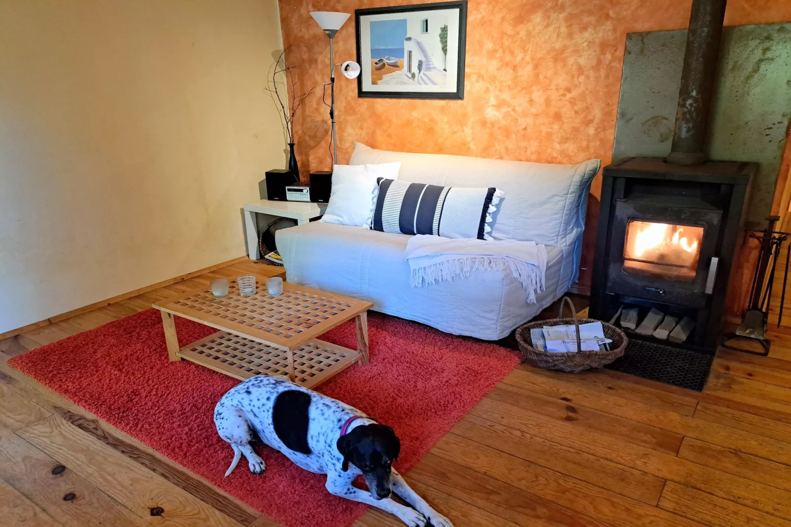 Holiday flats Forellenhof Dabo // Typ B 4 Erw  55 qm-Woonkamer