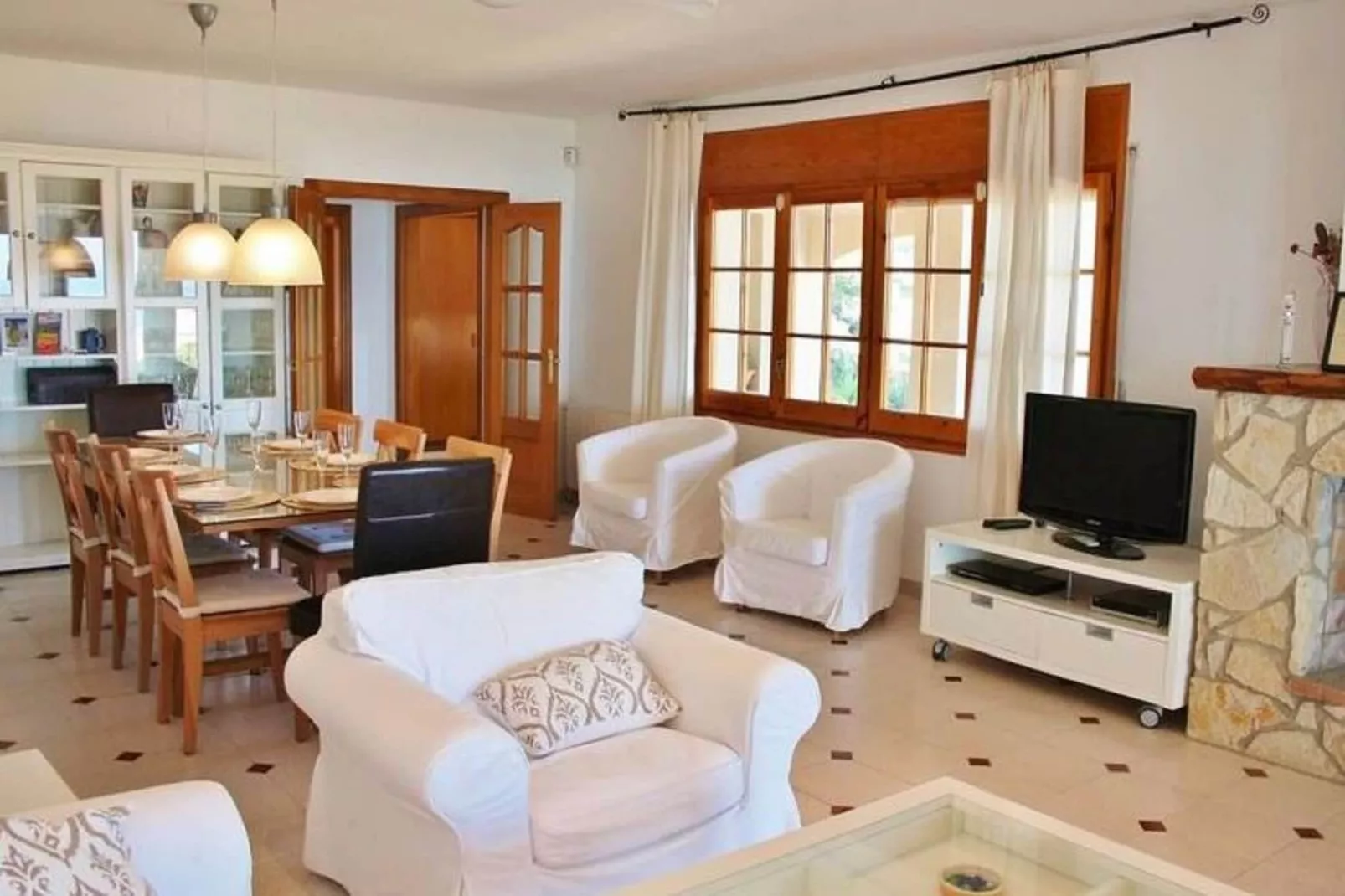 Villa Portinyol-Woonkamer