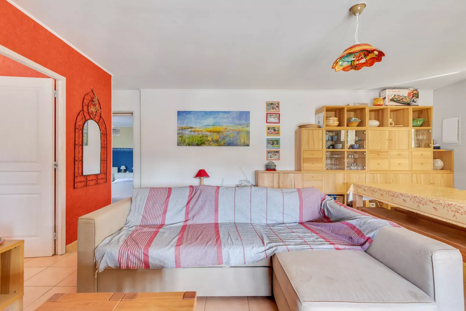 Villa Les Muriers-Woonkamer