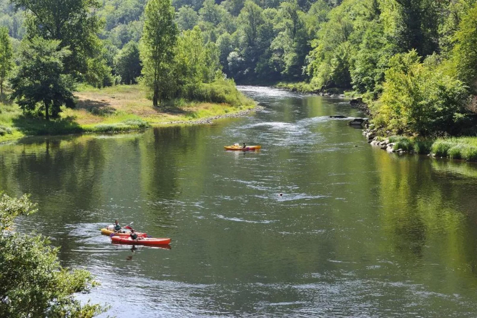 Muret-le-Château-Gebieden zomer 20km