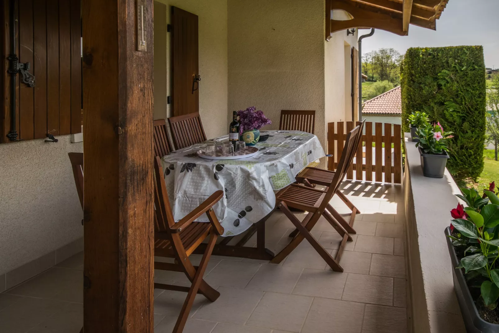 Gite Villefranche-Terrasbalkon