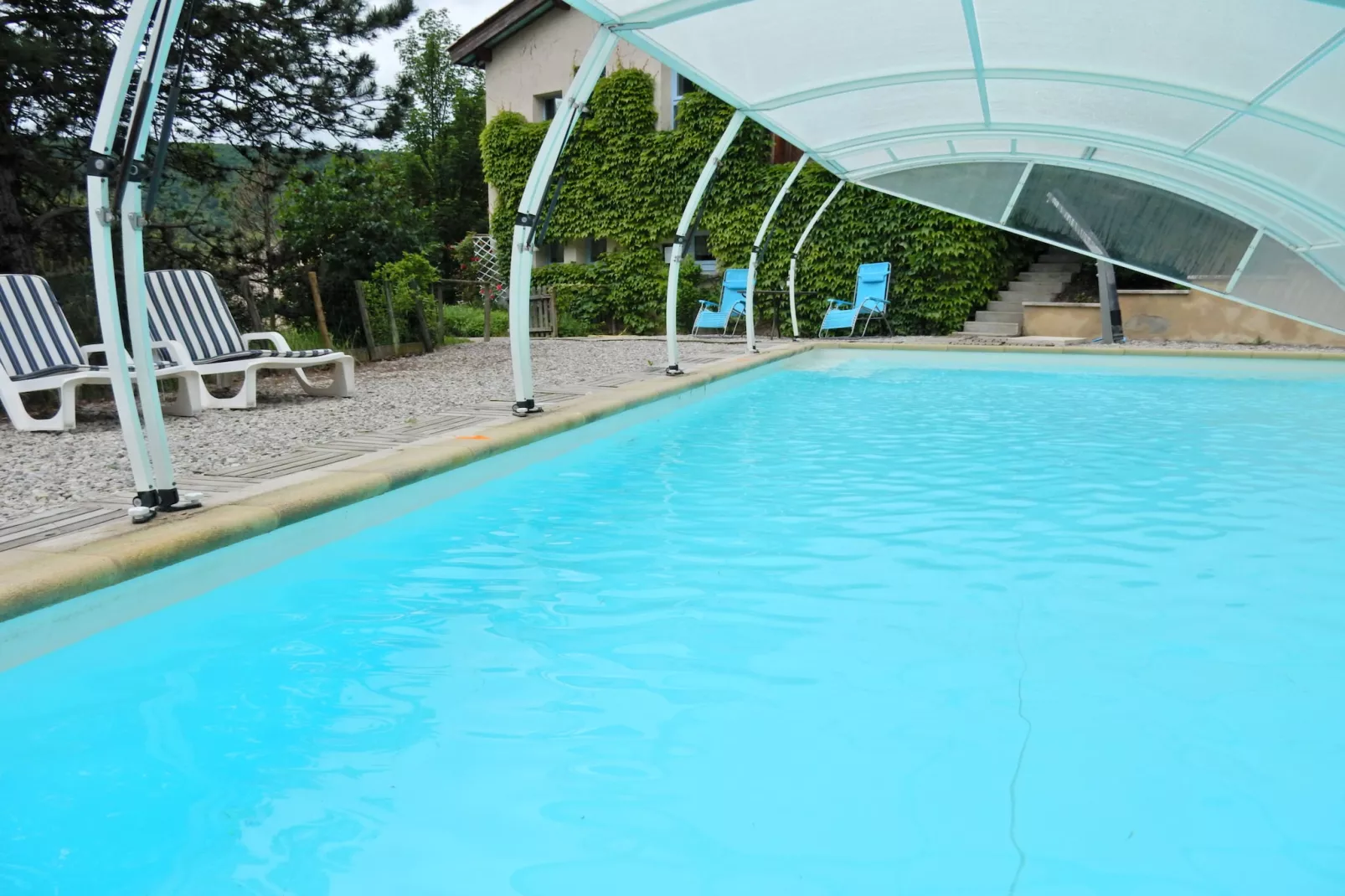 Maison de vacances - MARIGNAC-EN-DIOIS-Zwembad