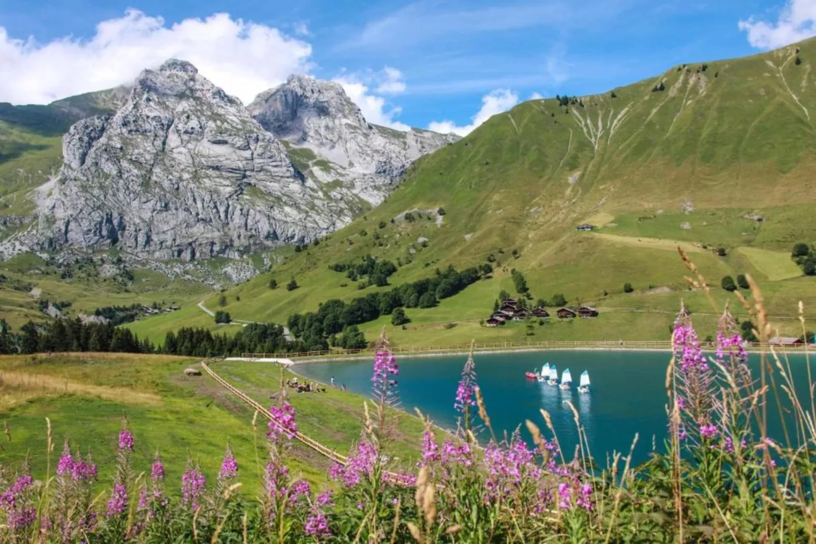 Residence Les Chalets d'Evian 3-Gebieden zomer 20km