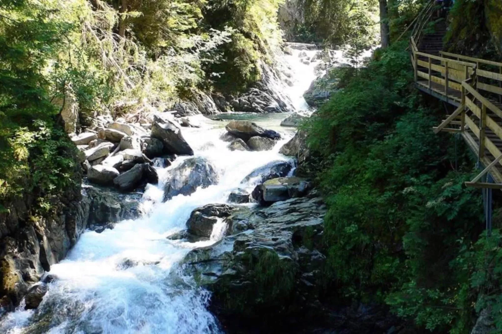 Resort les Portes du Mont Blanc 5-Gebieden zomer 5km