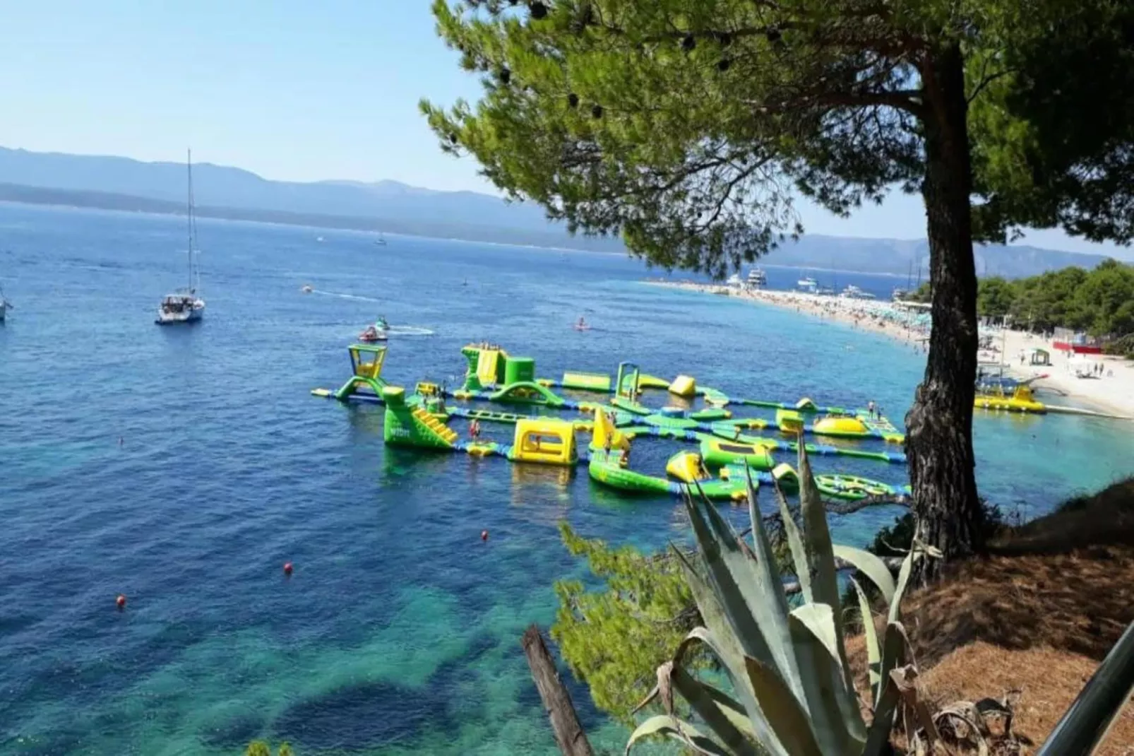 Apartment Svalina-Gebieden zomer 1km