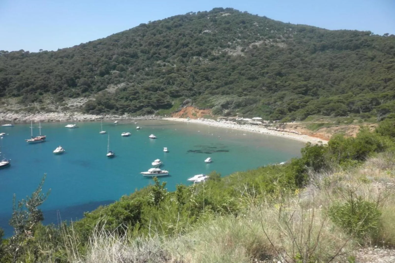Island apartment Lopud-Gebieden zomer 1km