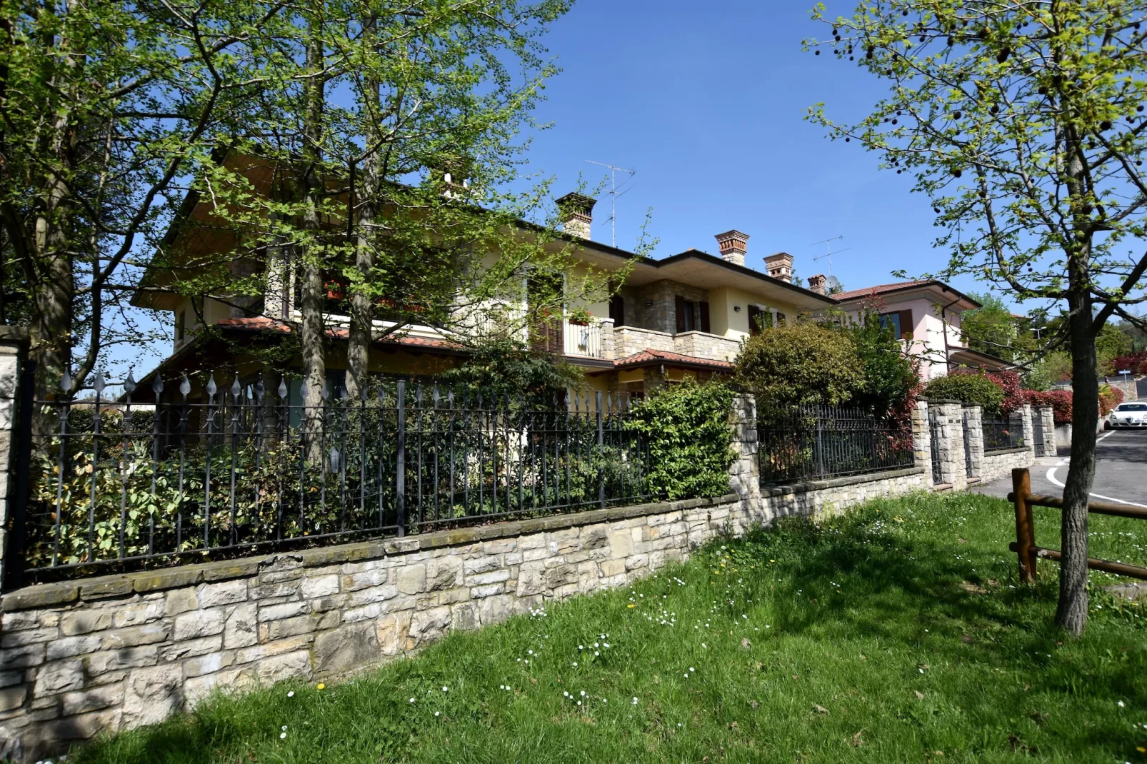 Franciacorta-Buitenkant zomer