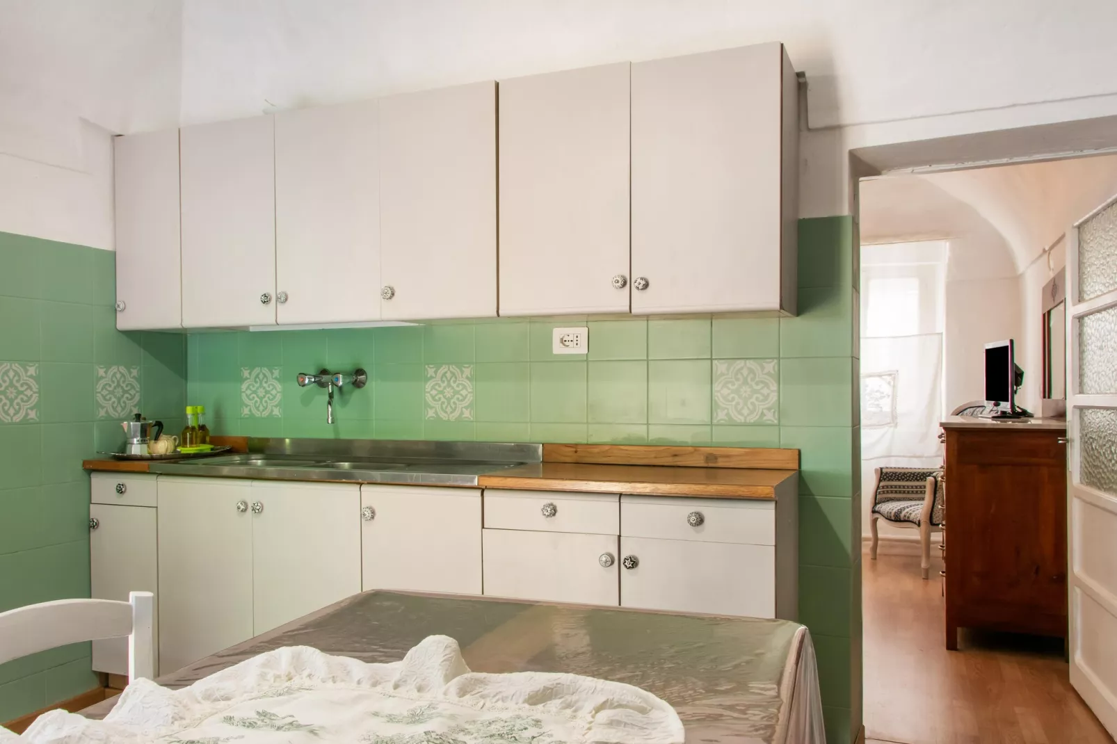 Appartamento Calizzano-Keuken