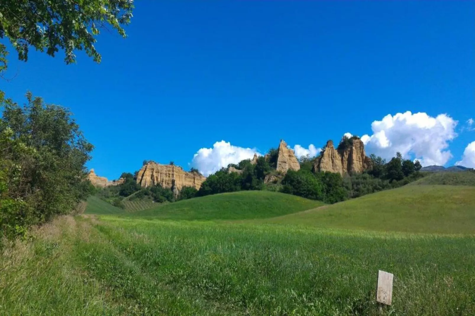Podere Pulicciano Orciaia-Gebieden zomer 5km