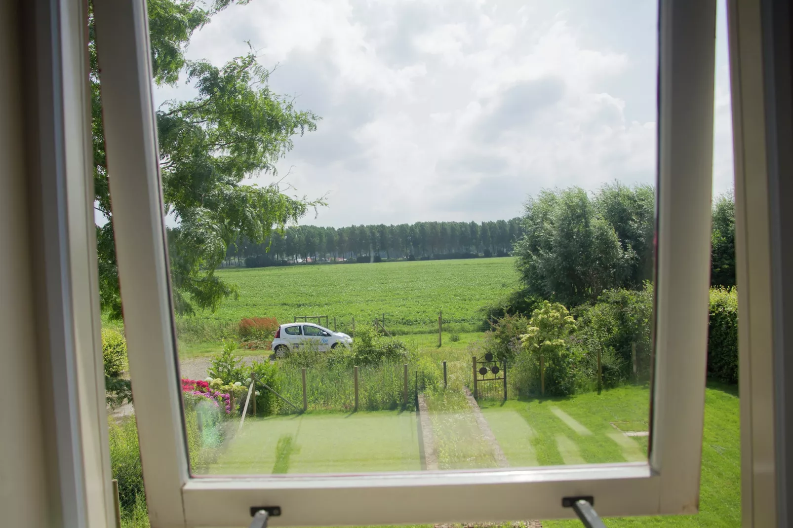 De Biezenknop-Uitzicht zomer