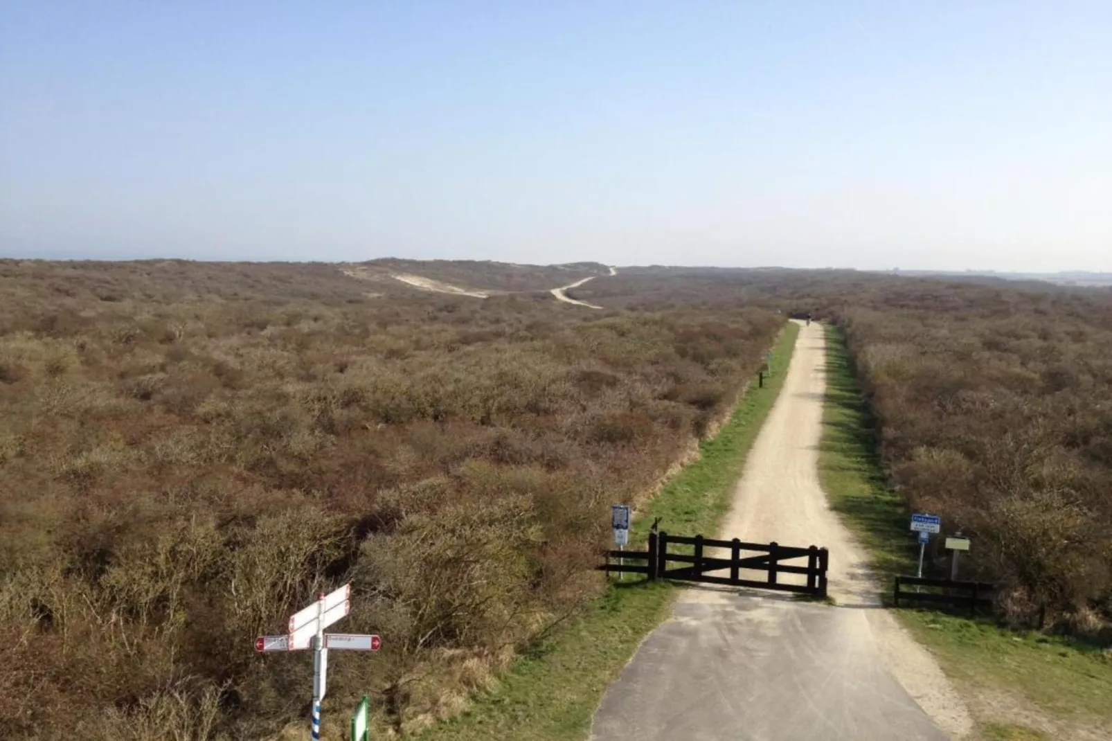 Strandpark Duynhille 5-Gebieden zomer 1km