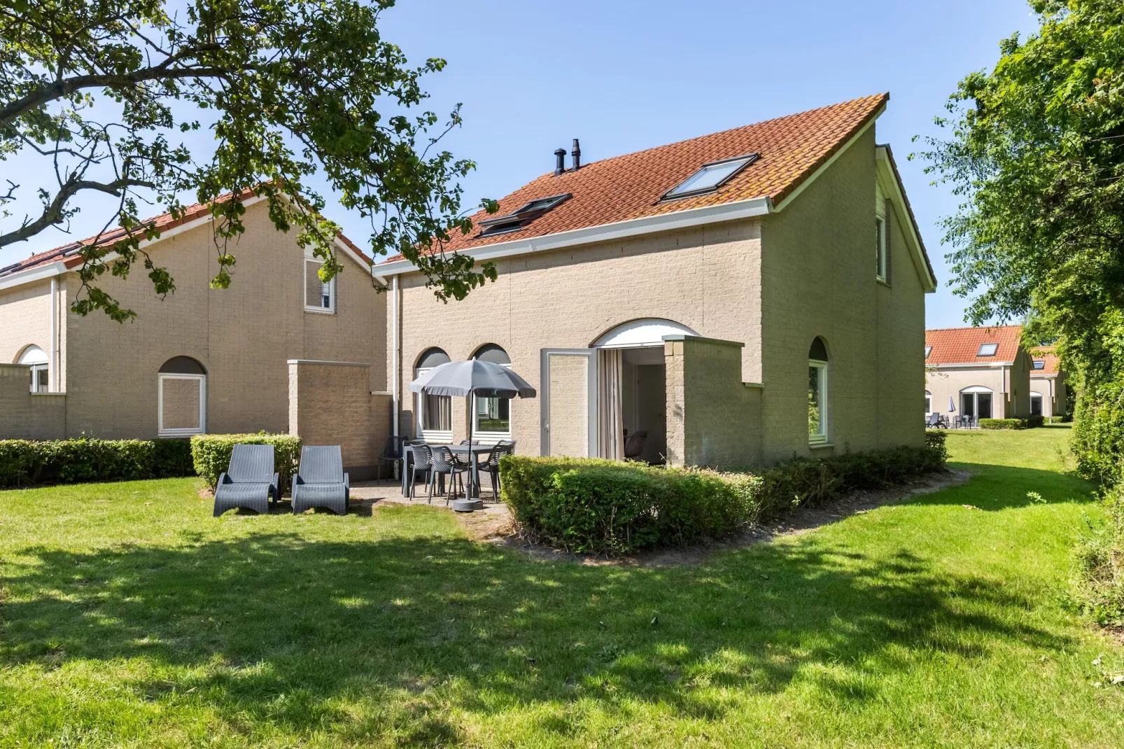 Vakantiepark de Soeten Haert 16-Tuinen zomer