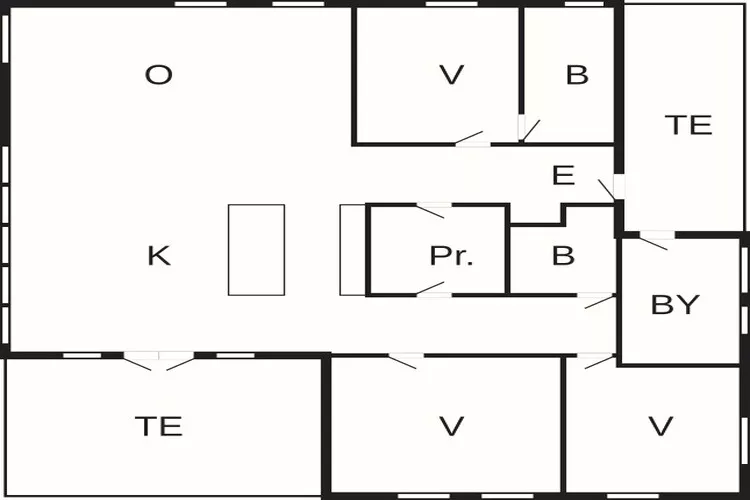 6 persoons vakantie huis in Væggerløse-By Traum-Plattegrond
