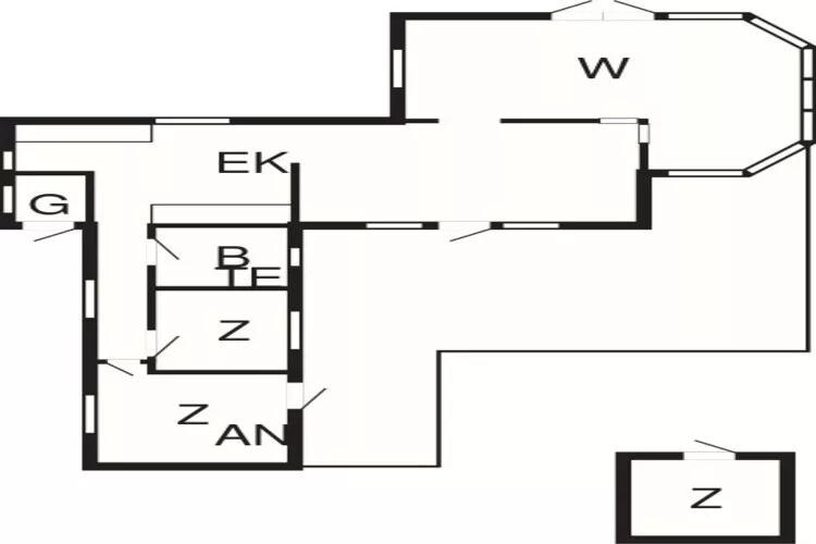 6 persoons vakantie huis in Ebeltoft-By Traum-Plattegrond