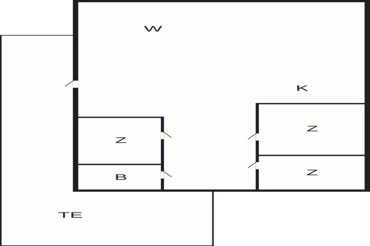 6 persoons vakantie huis in Roslev-By Traum-Plattegrond