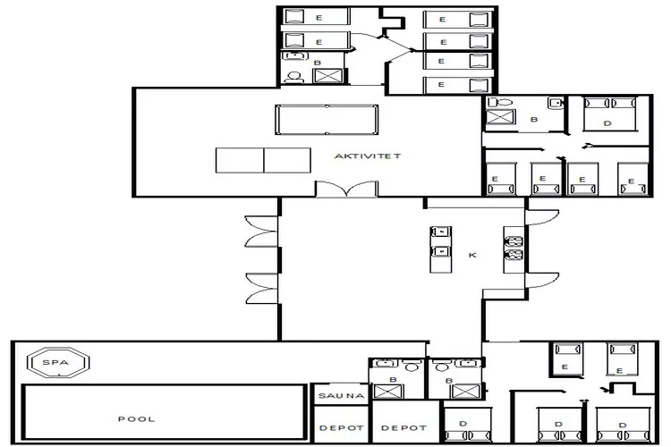 Luxe retraite met zwembad -- By Traum Ferienwohnungen-Plattegrond