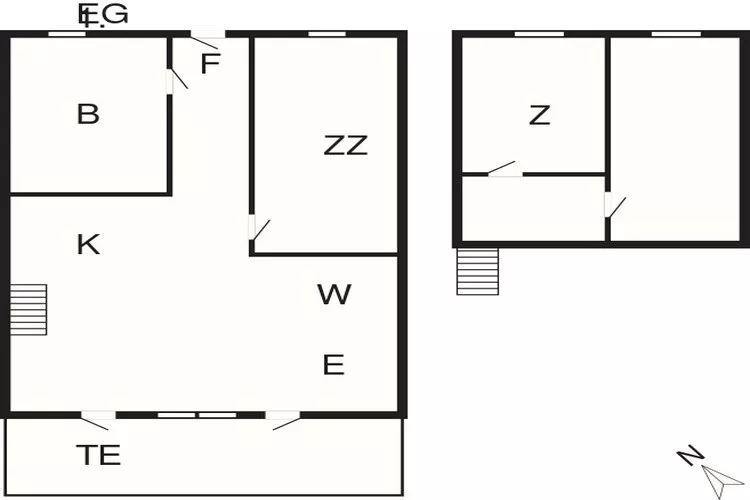 6 persoons vakantie huis in Vestervig-By Traum-Plattegrond