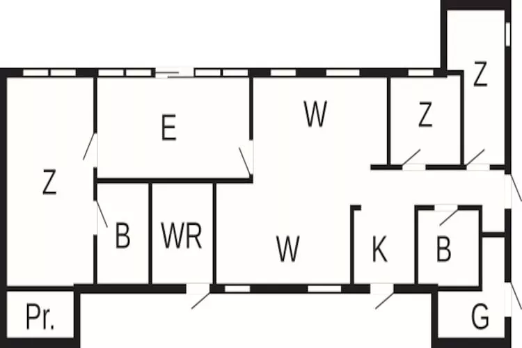 Kust ontsnapping bij Napstjert -- By Traum Ferienwohnungen-Plattegrond