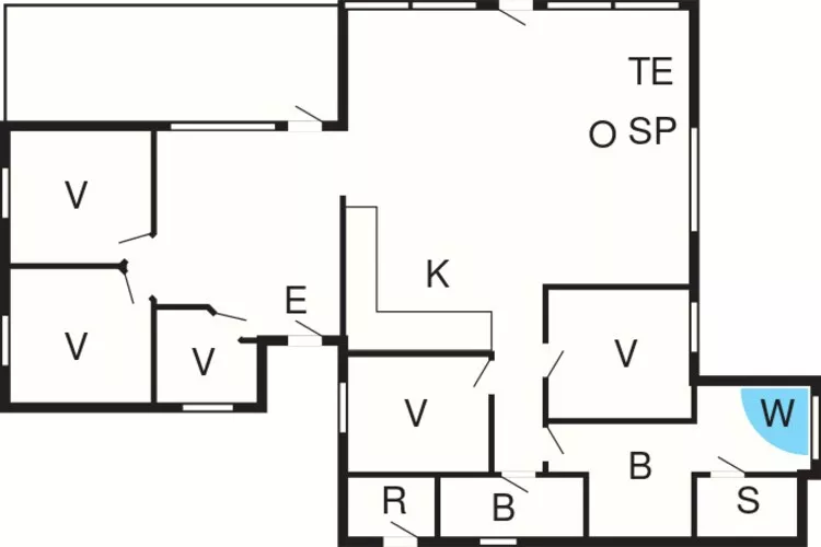 12 persoons vakantie huis in Hjørring-By Traum-Plattegrond