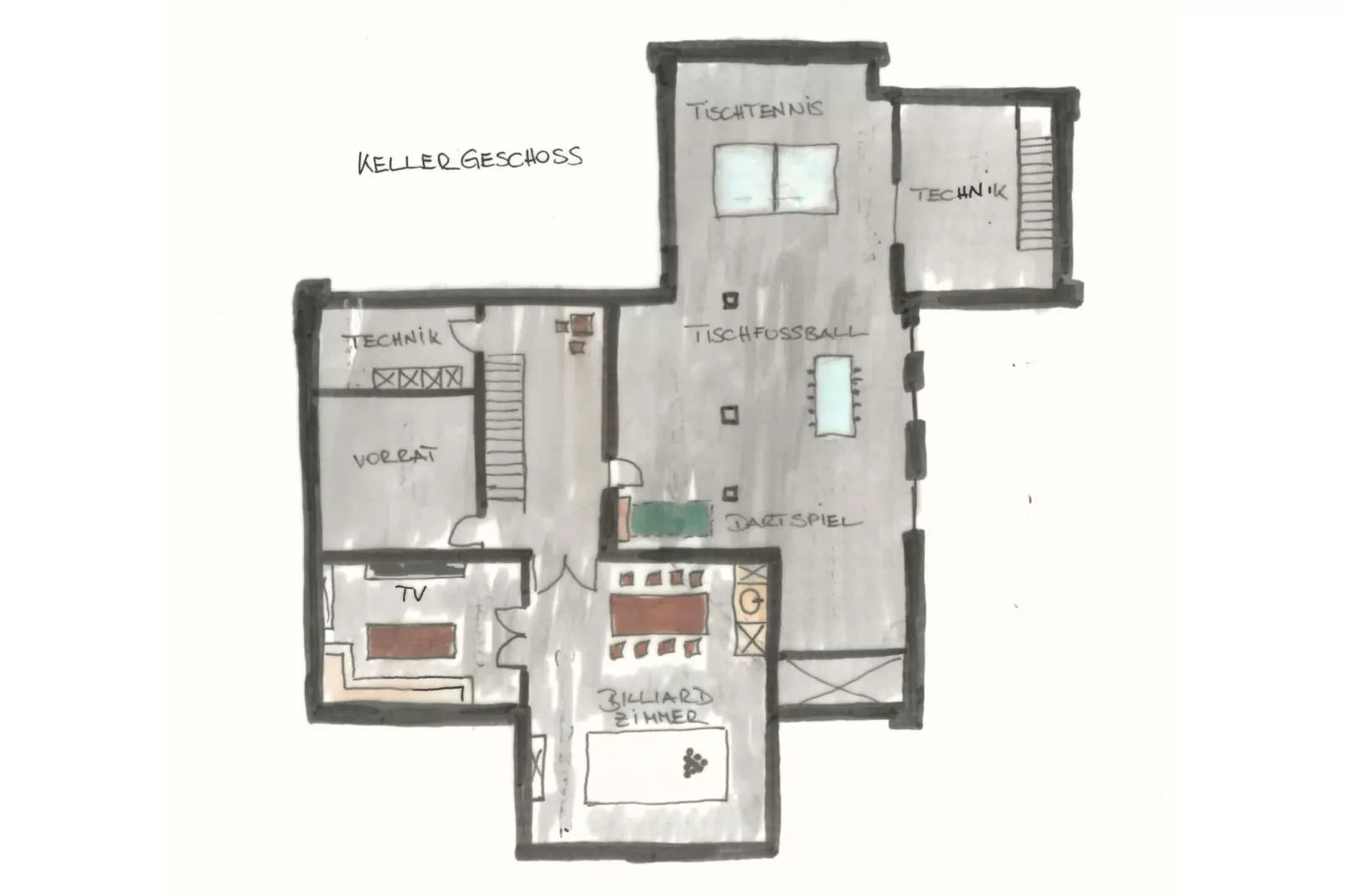 Chalet Kitzlodge in St Johann in Tirol-Plattegrond