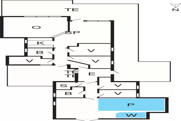 Betoverend Noords Toevluchtsoord -- By Traum Ferienwohnungen-Plattegrond