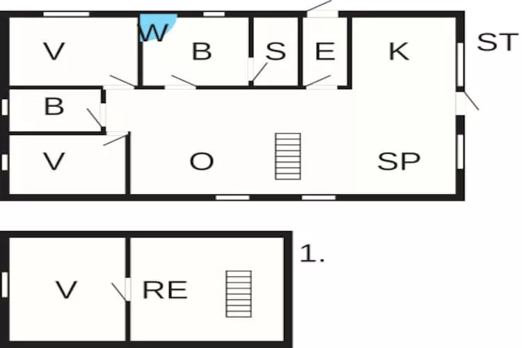 8 persoons vakantie huis in Hadsund-Plattegrond