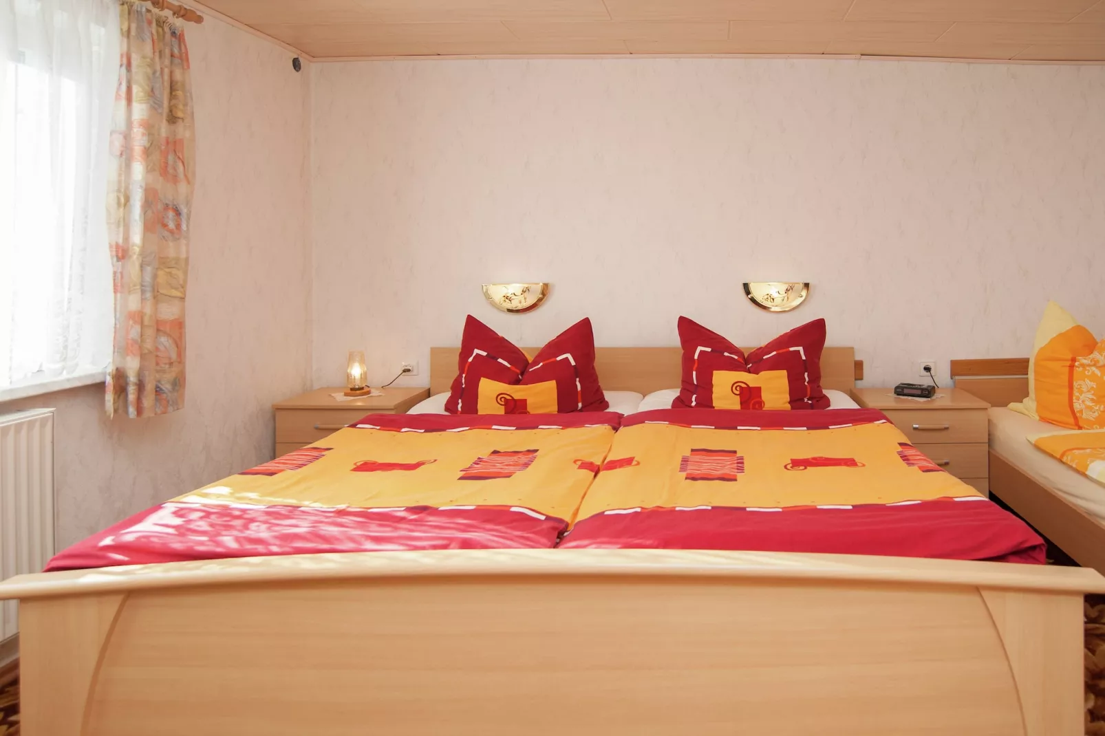 Thüringer Ferienhäuschen-Slaapkamer