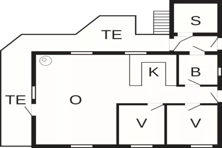 4 persoons vakantie huis in Aars-By Traum-Plattegrond