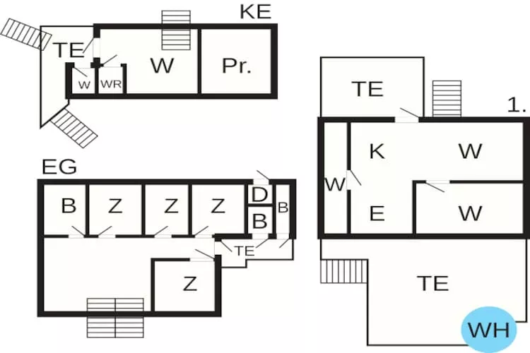 8 persoons vakantie huis in Søndeled-By Traum-Plattegrond