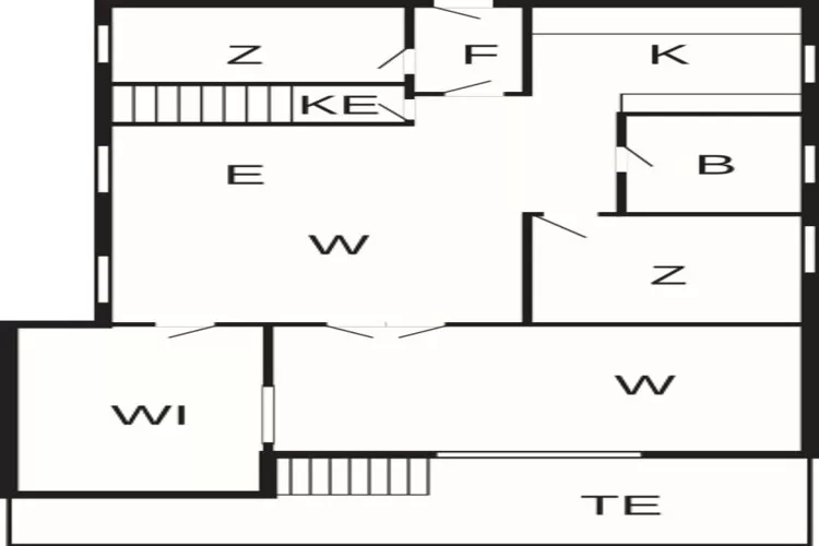 4 sterren vakantie huis in Strandby-Plattegrond