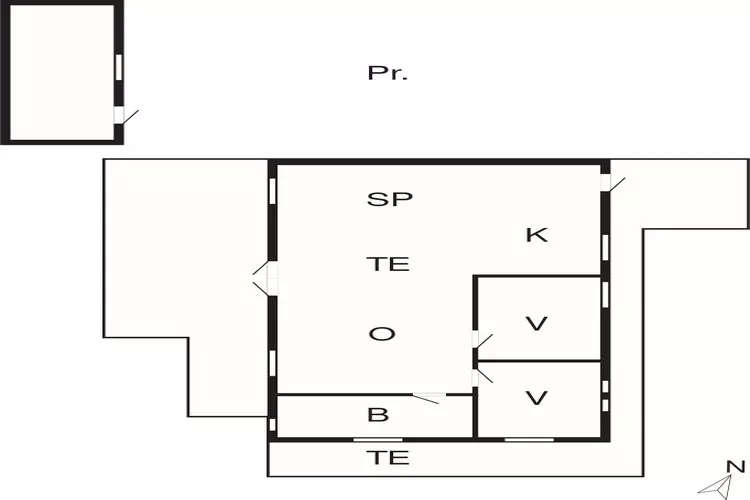 4 persoons vakantie huis in Vinderup-By Traum-Plattegrond