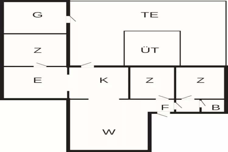 6 persoons vakantie huis in Vesløs-By Traum-Plattegrond