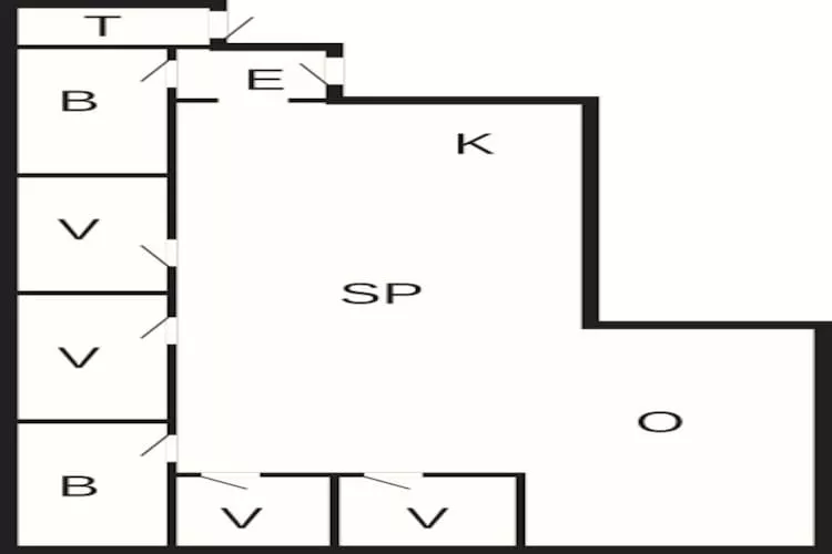9 persoons vakantie huis in Hirtshals-Plattegrond