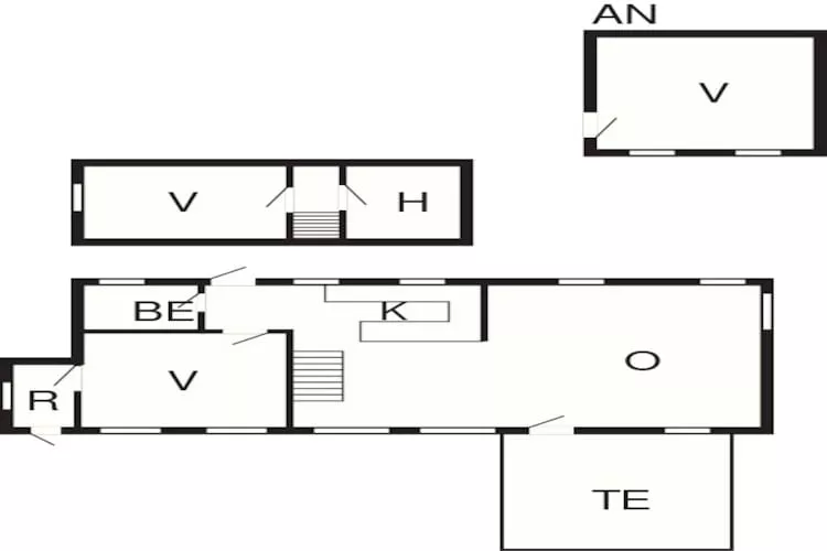 6 persoons vakantie huis in Løkken-By Traum-Plattegrond