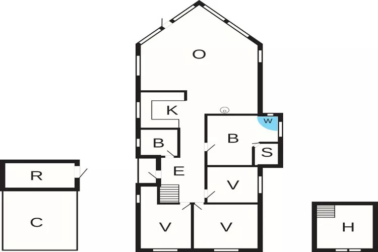 8 persoons vakantie huis in Hjørring-By Traum-Plattegrond
