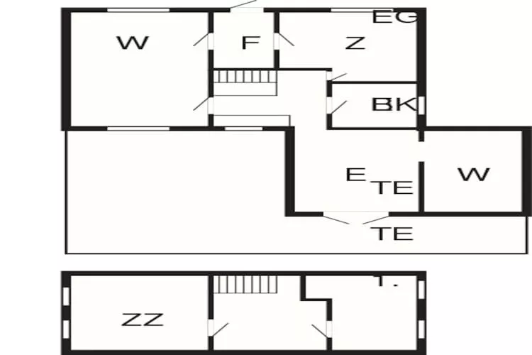 Sfeervol Dorpsverblijf -- By Traum Ferienwohnungen-Plattegrond