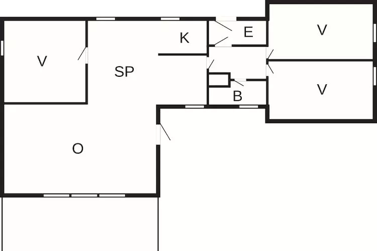 6 persoons vakantie huis in Vesløs-By Traum-Plattegrond