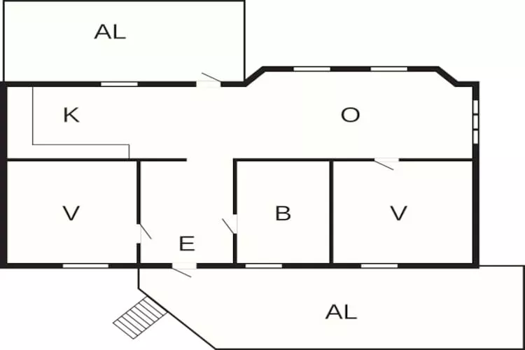 5 persoons vakantie huis in Bullaren-By Traum-Plattegrond