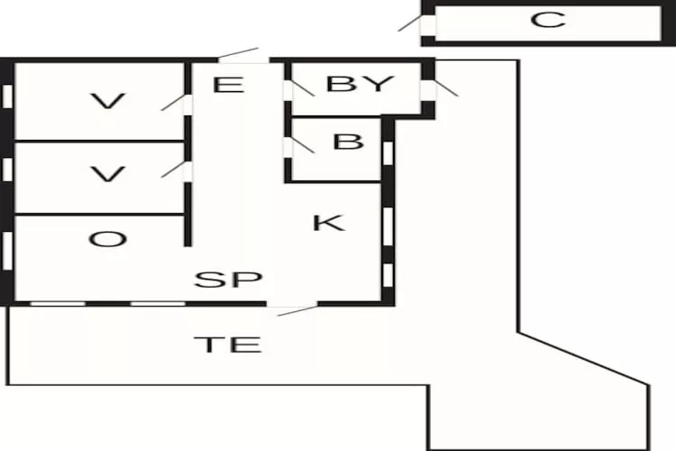 4 persoons vakantie huis in Hanstholm-By Traum-Plattegrond