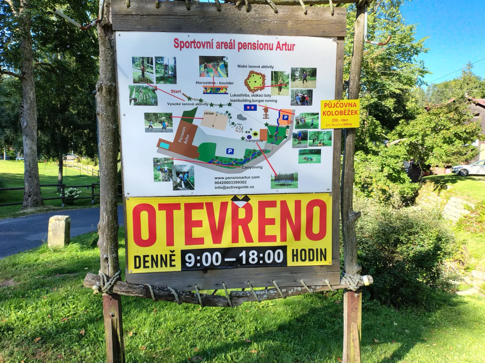 Sedmidomí-Omgeving