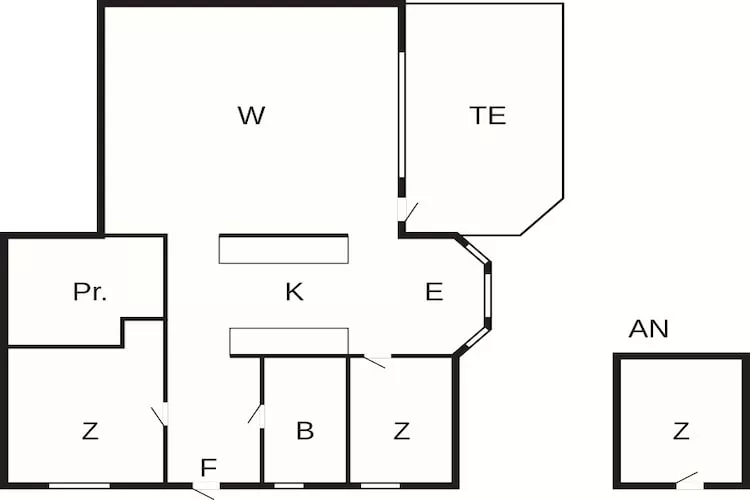 6 persoons vakantie huis in SVANESUND-By Traum-Plattegrond