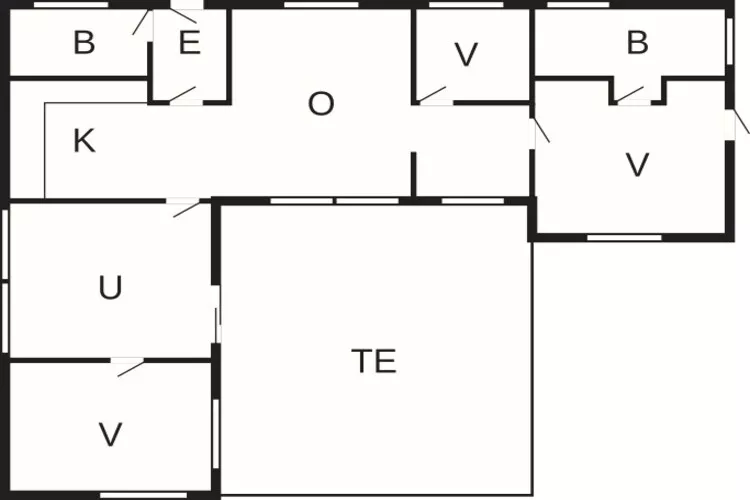 6 persoons vakantie huis in Thisted-Plattegrond