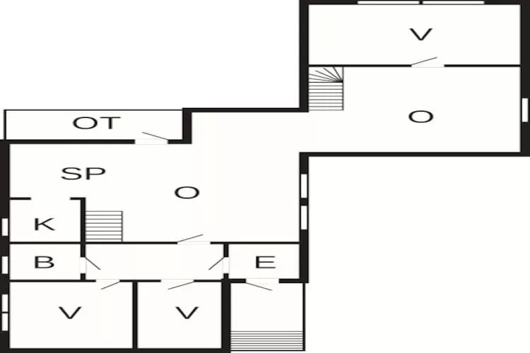 7 persoons vakantie huis in SORTLAND-By Traum-Plattegrond
