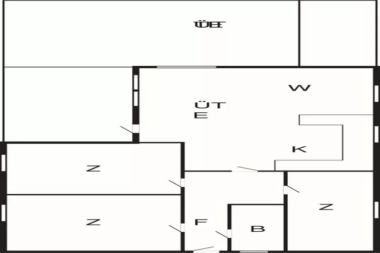 6 persoons vakantie huis in Roslev-By Traum-Plattegrond