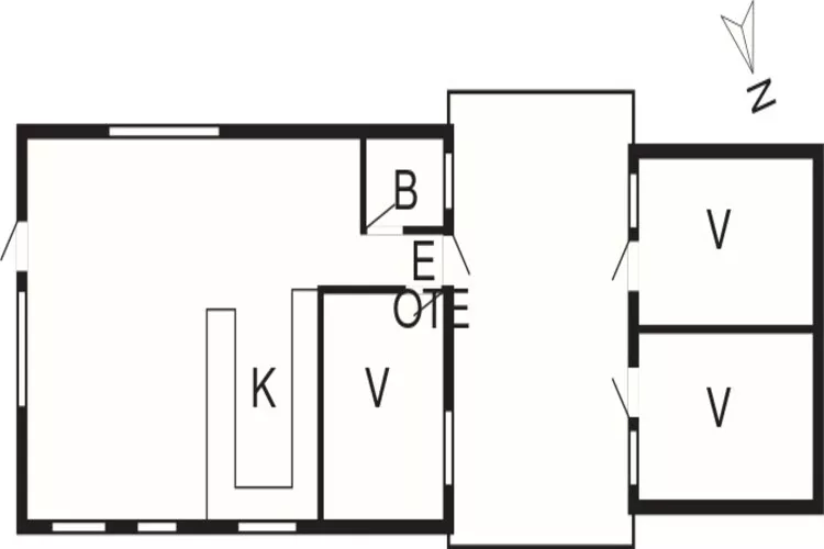 6 persoons vakantie huis in Højslev-By Traum-Plattegrond