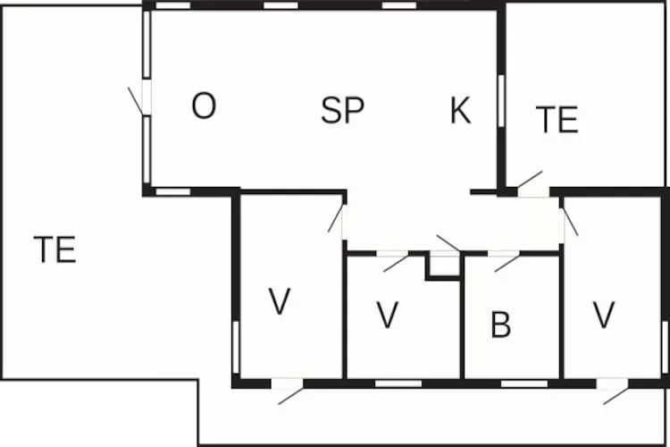 6 persoons vakantie huis in Vestervig-By Traum-Plattegrond