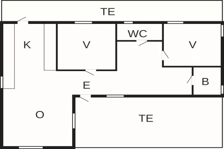 4 persoons vakantie huis in GUSUM-By Traum-Plattegrond