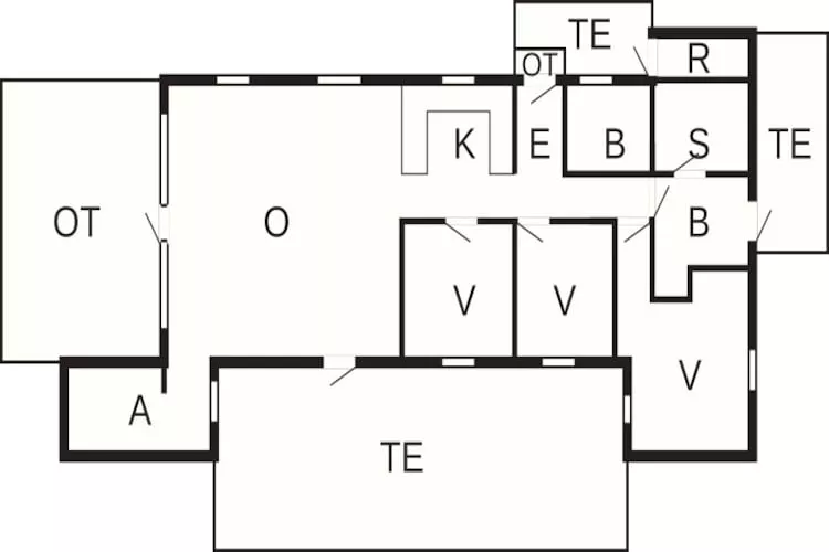8 persoons vakantie huis in Harboøre-By Traum-Plattegrond