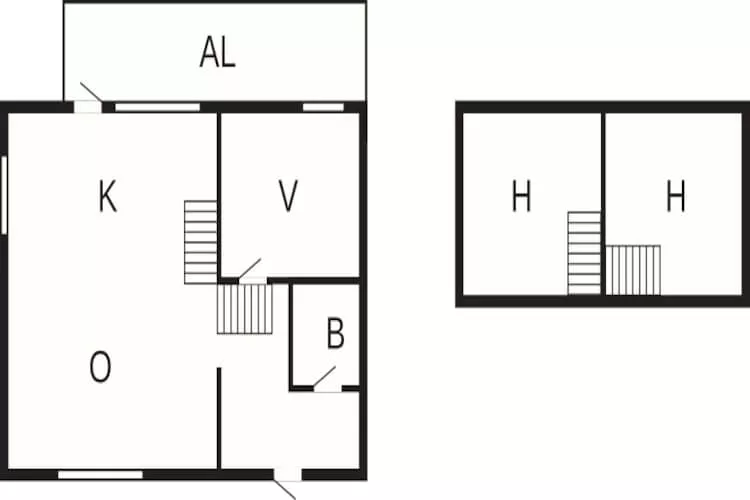 6 persoons vakantie huis in HOVA-By Traum-Plattegrond